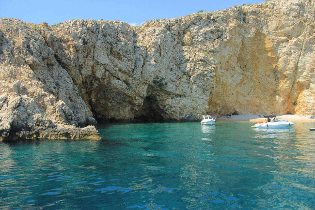 Plaża na wyspie Krk