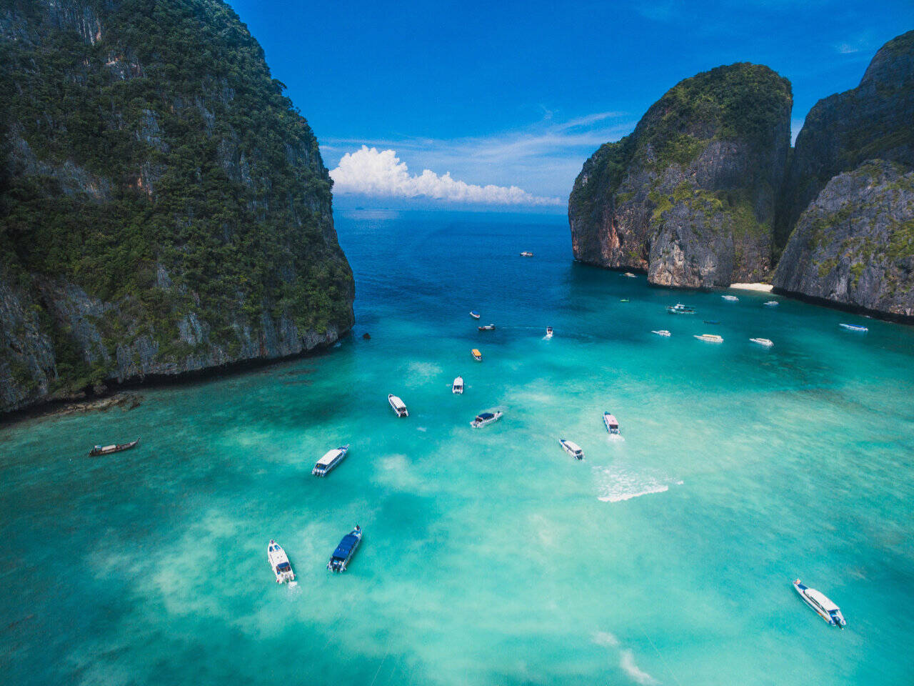 Maya Bay, Ko Phi Phi, Tajlandia